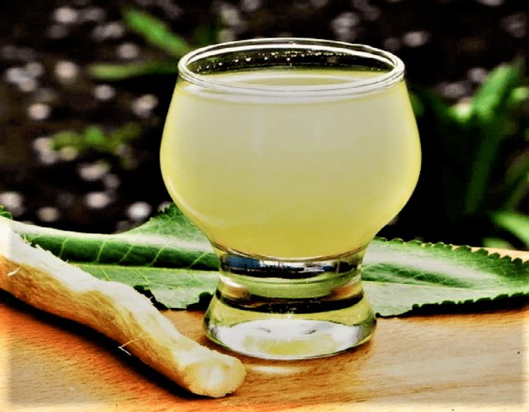Radish drinks for potential